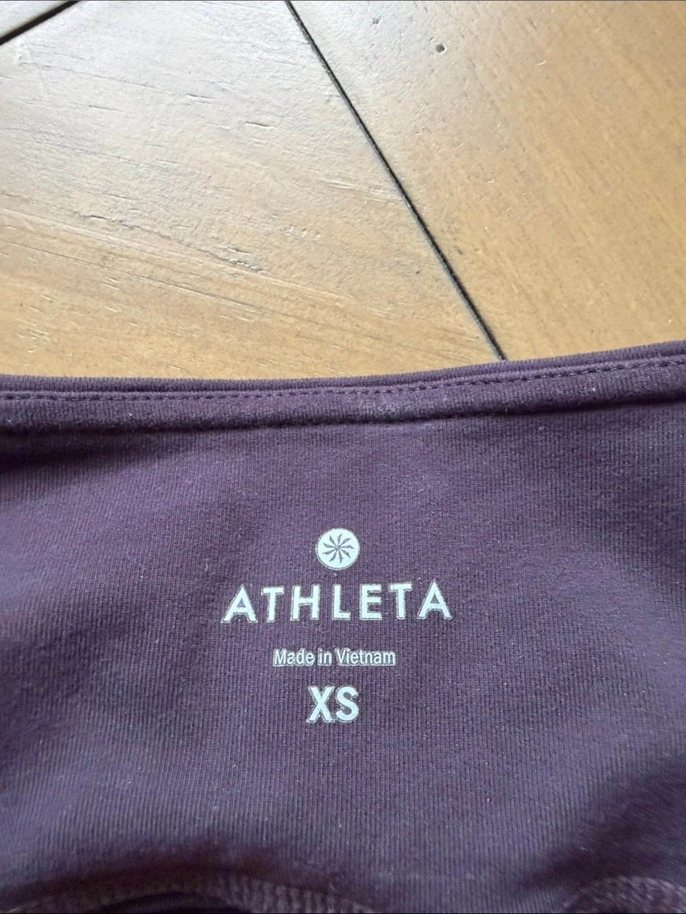 Athleta High-Waist Cropped Leggings - Deep Plum